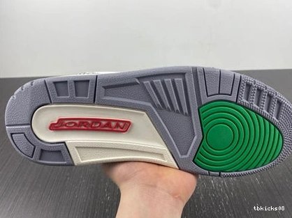 Rep TBkick 3 CK9246- Green Fashionable Lucky 3829 Retro Jordan 1024